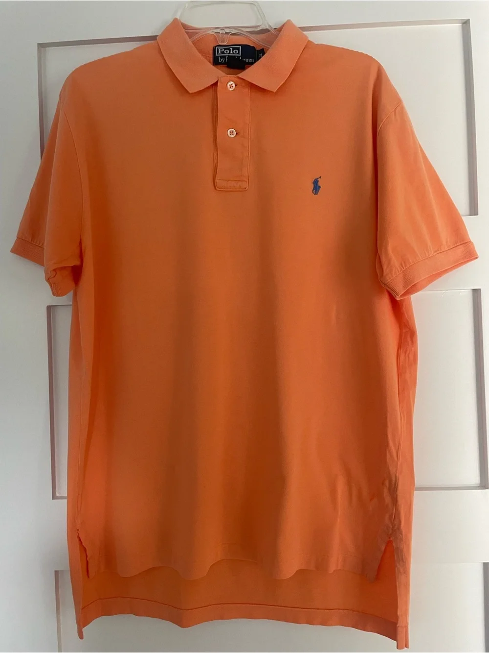Polo by Ralph Lauren Orange Short-Sleeve Polo with Blue Pony